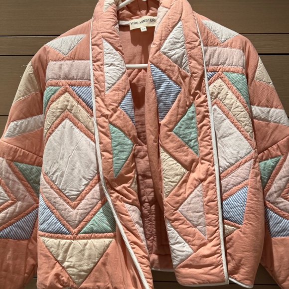V. DE. Vinster Patchwork Quilted Jacket - Picture 3 of 5